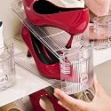 Adjustable Shoe Slots Organizer,12PACK Transparent Shoe Stackers Shoe Rack Holder Shoe Space Savers Double Layer Stack Shoe Racks for Closet Organization(Transparent)