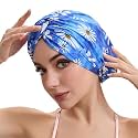 Daisy Adjustable Silk Bonnet Satin Curly Hair Wrap for Sleeping Women