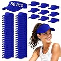 Adjustable Sport Sun Visor Hats Bulk Solid Color Blank Golf Cap Anti Ultraviolet for Beach Tennis Baseball
