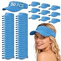 Adjustable Sport Sun Visor Hats Bulk Solid Color Blank Golf Cap Anti Ultraviolet for Beach Tennis Baseball