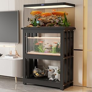 Adjustable Steel Fish Tank Stand Cabinet -