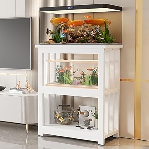 Adjustable Steel Fish Tank Stand Cabinet -