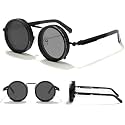 Adjustable Tint Sunglasses Twist Round SunglassesAdjustable Brightness1-9