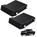 Adjustable Under Seat Vent Extenders for Ford F-150, 2 Pcs, Black