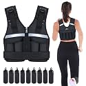 Sportneer Adjustable Weighted Vest Weights Set 2 4 6 8 10 12 14 16 18Lbs