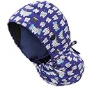 Satin Lined Scrub Cap for Women, Bouffant Nurse Cap with Sweatband and Buttons, Adjustable Surgical Hat for Curly Hair, Braids, Long Hair and Buns, Angel Teeth