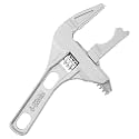 Adjustable Bathroom Spanner Wrench, 6-68mm( 0.24"-2.68") Large Opening Jaw