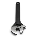 Adjustable Wrench Black Finish Rust Proof, carbon Steel, black phosphate finish Easy Adjustment of Screws, Fully Hardened for Better Strength & Durability, Size 15 INCH