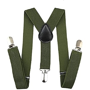 adjustable y-back suspenders for men women amp kids adjustable length  fashion suspenders for weddings parties school formal amp casual wear 