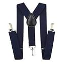 Adjustable Y-Back Suspenders for Men, Women &amp; Kids |Adjustable Length | Fashion Suspenders for Weddings, Parties, School, Formal &amp; Casual Wear |