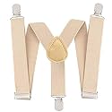 Adjustable Y-Back Suspenders for Men, Women &amp; Kids |Adjustable Length | Fashion Suspenders for Weddings, Parties, School, Formal &amp; Casual Wear |