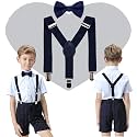 Adjustable Y-Back Suspenders for Men, Women &amp; Kids |Adjustable Length | Fashion Suspenders for Weddings, Parties, School, Formal &amp; Casual Wear |