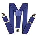 Adjustable Y-Back Suspenders for Men, Women &amp; Kids |Adjustable Length | Fashion Suspenders for Weddings, Parties, School, Formal &amp; Casual Wear |