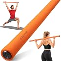 Adjustable Yoga Stick for Stretching & Balance, Upgraded Workout Pilates Equipment for Back Posture Corrector, 4-Section Steel Mobility Bar for Flexibility, Physical Therapy, Exercise