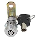 1-1/2" Tubular Cam Lock (2 Pack-90° Chrome) RV, Toolbox Cabinet Replacement