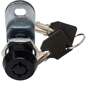 5834 tubular cam lock 180 black 1-pack rv toolbox cabinet replacement
