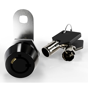 5834 tubular cam locks 90 black 1-pack rv toolbox cabinet replacement