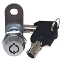 5/8" Tubular Cam Locks (180° Chrome, 1-Pack) RV Toolbox Cabinet Replacement