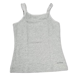 admire girl39s cotton camisole pack of 2 admire ag-02_grey_13-14 years