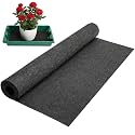 Adnee 145 x 35 Inch Automatic Plant Watering Mat-3mm Thick Self Watering Capillary Mat-Felt Plant Water Wicking Mat for Seed Sprouting Hydroponics Potted Plants