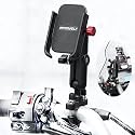 ADOFYS Motorcycle Phone Holder 360°Rotation U-Bolt Base Aluminum Alloy Material/Material Sturdy Motorcycle Bike Handlebar Phone Mount