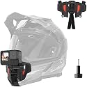 ADOFYS Upgraded Motorcycle Helmet Strap Mount Front Chin Mount Compatible with GoPro Max Hero 10 9 8 7 6 5 Insta 360 One R One X DJI Osmo Action Pocket Cellphone and More Action Cameras