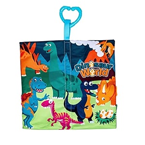 adore baby cloth books toys touch and feel crinkle cloth books for babies infants amp toddler gifts for boys amp girls dino worldmulticolor