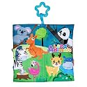 Adore Baby Cloth Books Toys, Touch And Feel Crinkle Cloth Books For Babies, Infants & Toddler, Early Development Interactive Care Gifts For Boys & Girls (Land Animals 2.0), Multicolor