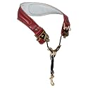 adorence Leather Saxophone Neck Strap for Alto &amp; Tenor Saxophone - Red