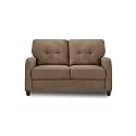 Adorn India Astor 2 Seater Sofa (Camel) (3 Year Warranty)