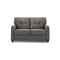 Adorn India Astor 2 Seater Sofa (Grey) (3 Year Warranty)