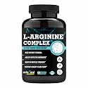 Larginine AAKG (Nitric Oxide Booster Supplement - For Energy, Muscle Growth, Heart Health & Strength,60 Capsules(Pack of 1)