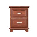 End Table with 2 Drawer in Sheesham Wood - Wooden Night Stand Table Solid Wood Bedside Table for Bedroom Living Room Home (Dark Walnut Finish)