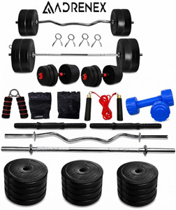 Adrenex 30 kg PVC weight with 3ft