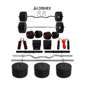 Adrenex 40 kg PVC GYM KIT WITH