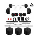 Adrenex 60 kg PVC weight with 3ft