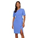 Adrianna Papell Women39s Draped Knit Crepe Dress