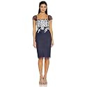 Adrianna Papell Women39s Floral Embroidery Sheath Dress