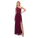 Adrianna Papell Women's One Shoulder Chiffon Gown