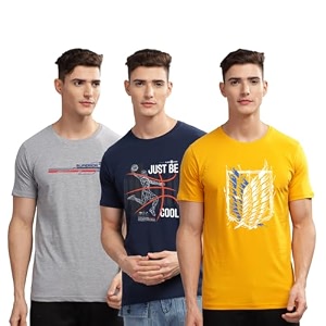 ADRO 100 Cotton Lycra Tshirts for Men