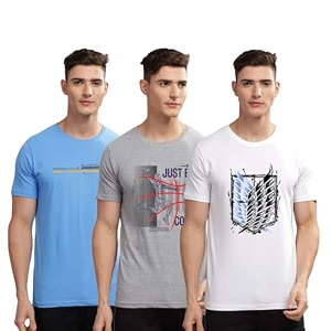 ADRO 100 Cotton Lycra Tshirts for Men