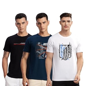 ADRO 100 Cotton Lycra Tshirts for Men