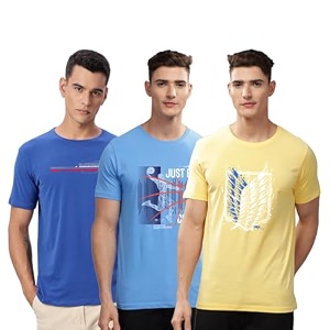 ADRO 100 Cotton Lycra Tshirts for Men