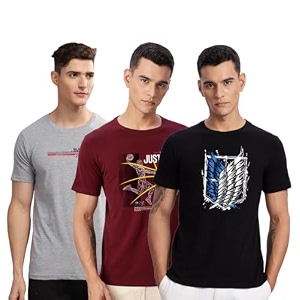 ADRO 100 Cotton Lycra Tshirts for Men