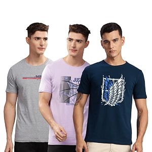 ADRO 100 Cotton Lycra Tshirts for Men
