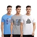 ADRO 100 Cotton Lycra Tshirts for Men