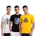 ADRO 100 Cotton Lycra Tshirts for Men