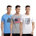 ADRO 100 Cotton Lycra Tshirts for Men
