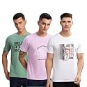 ADRO 100 Cotton Lycra Tshirts for Men