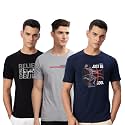 ADRO 100 Cotton Lycra Tshirts for Men